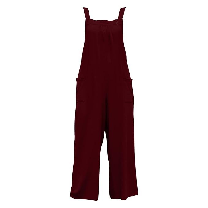 Women's Holiday Daily Simple Style Solid Color Full Length Pocket Jumpsuits display picture 13