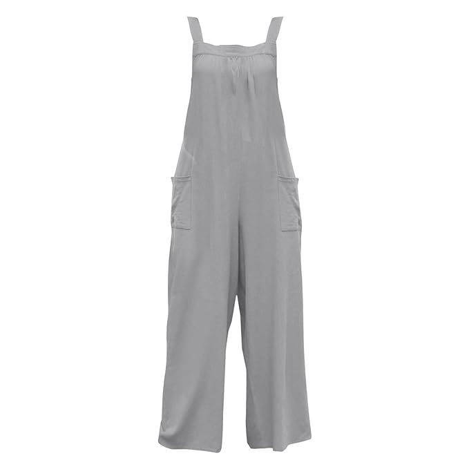 Women's Holiday Daily Simple Style Solid Color Full Length Pocket Jumpsuits display picture 16