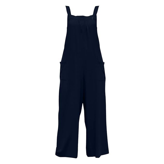 Women's Holiday Daily Simple Style Solid Color Full Length Pocket Jumpsuits display picture 19