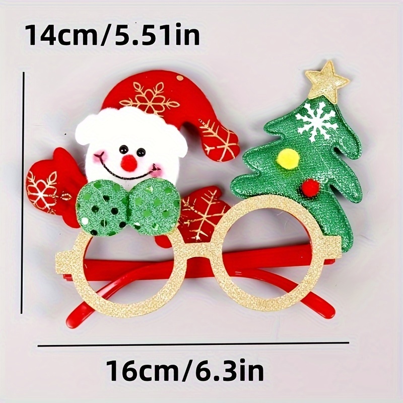 Christmas Cute Color Block Plastic Banquet Party Photography Props Decorative Props display picture 3