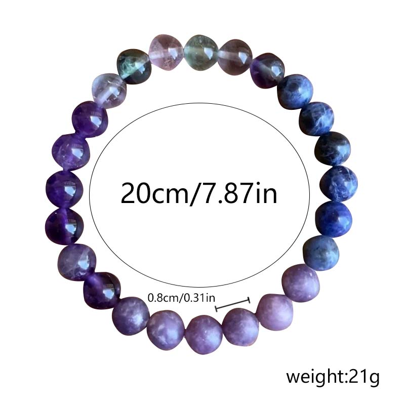 Wholesale Jewelry Casual Retro Ethnic Style Irregular Natural Stone Beaded Bracelets display picture 12