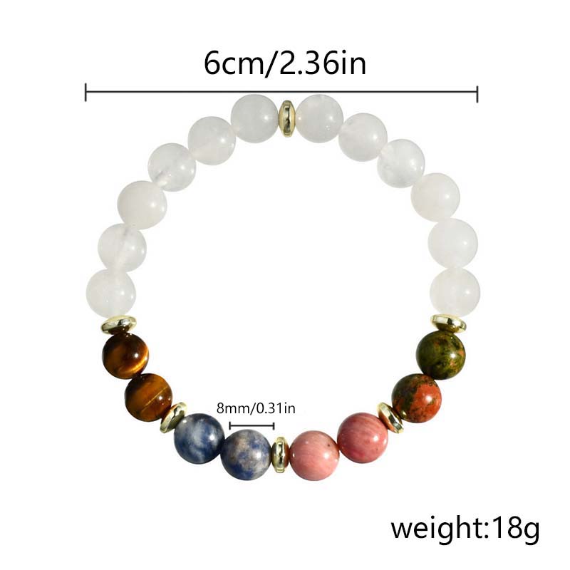 Wholesale Jewelry Casual Retro Ethnic Style Irregular Natural Stone Beaded Bracelets display picture 13