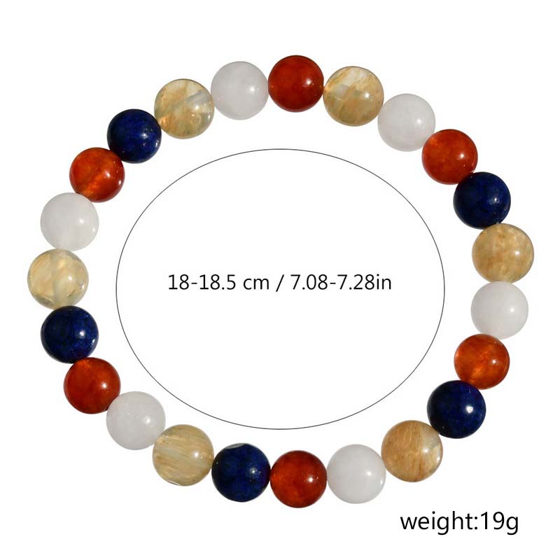 Wholesale Jewelry Casual Retro Ethnic Style Irregular Natural Stone Beaded Bracelets display picture 14