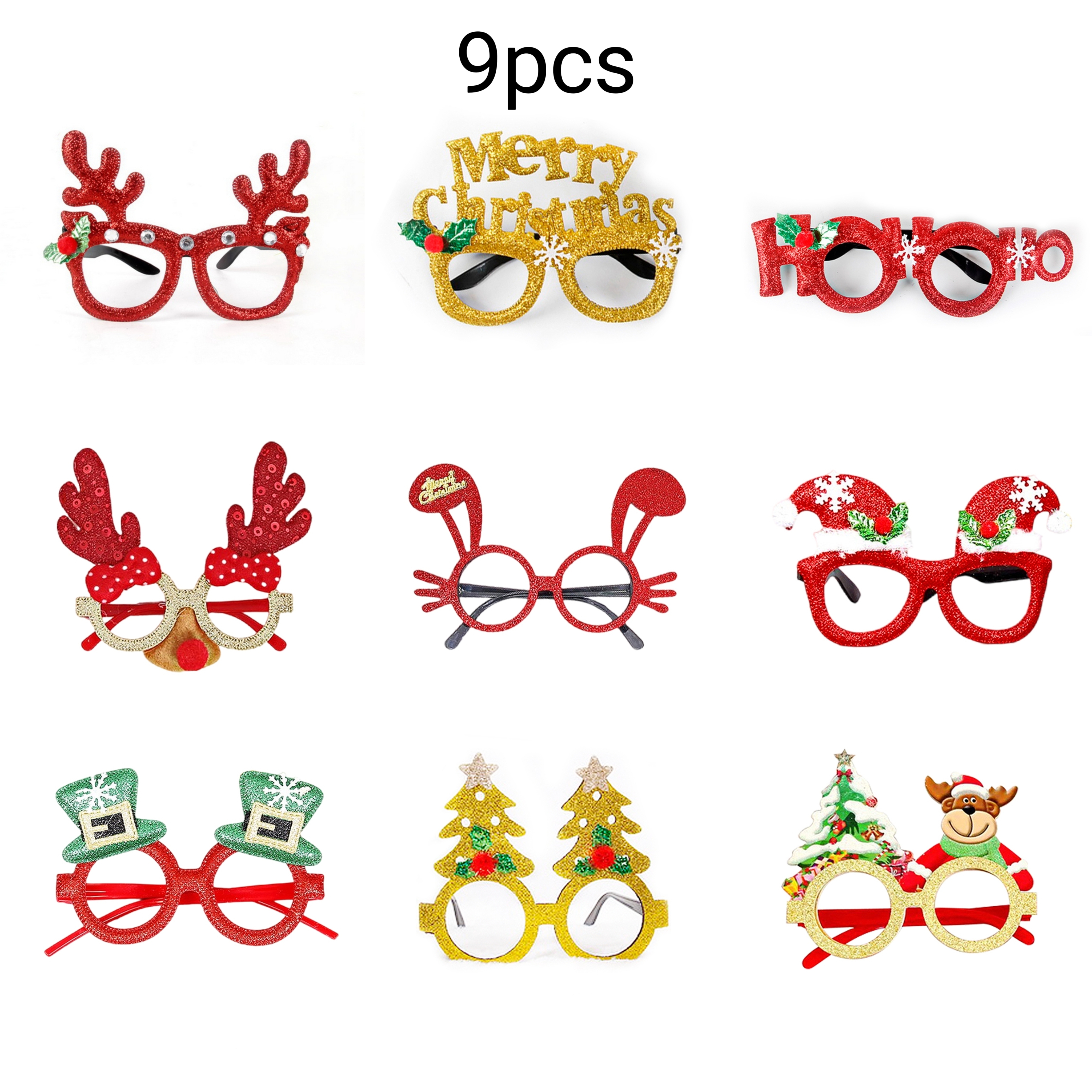 Christmas Simple Style Classic Style Color Block Plastic Family Gathering Party Festival display picture 1