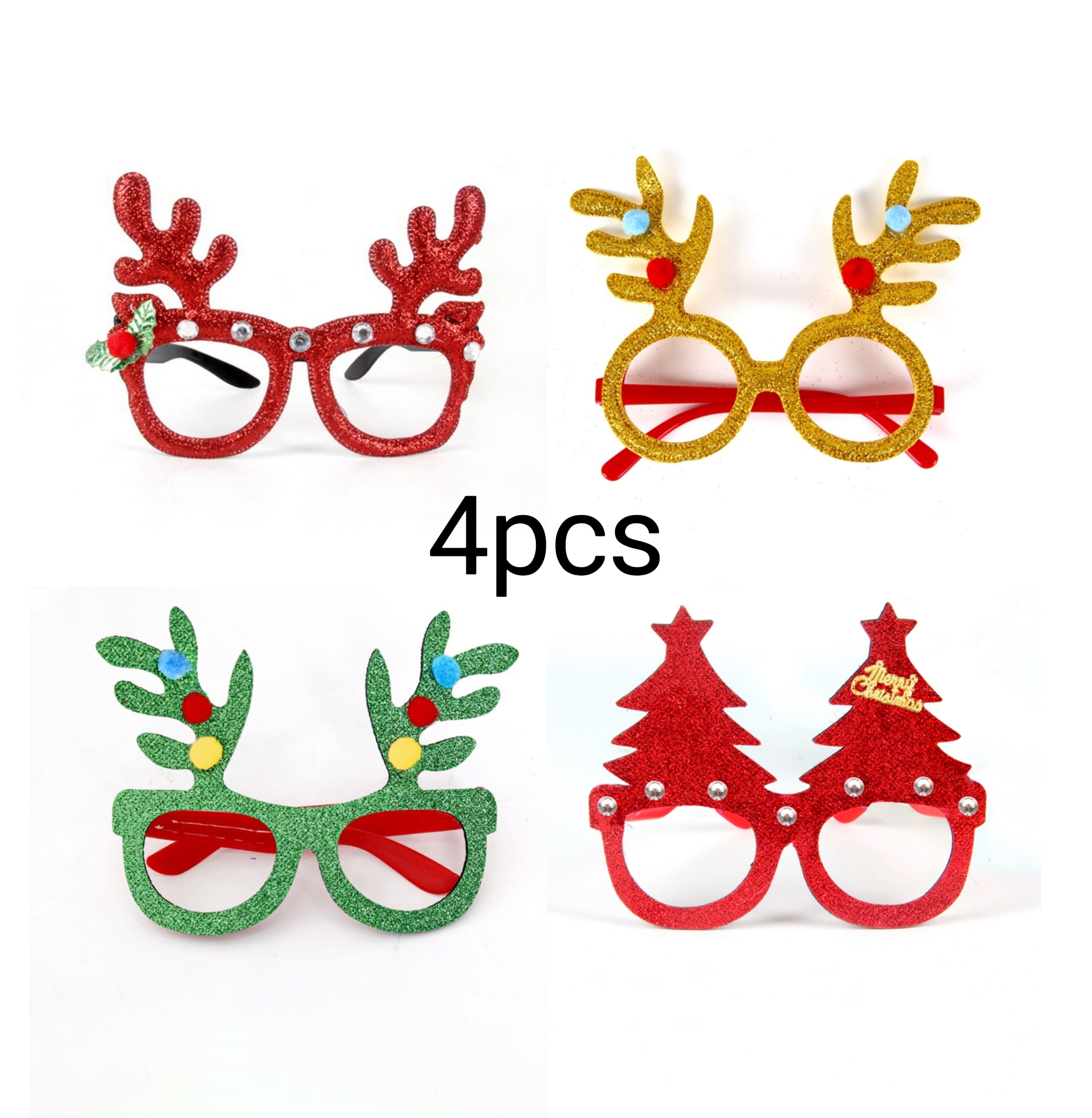 Christmas Cute Color Block Plastic Banquet Party Photography Props Decorative Props display picture 9