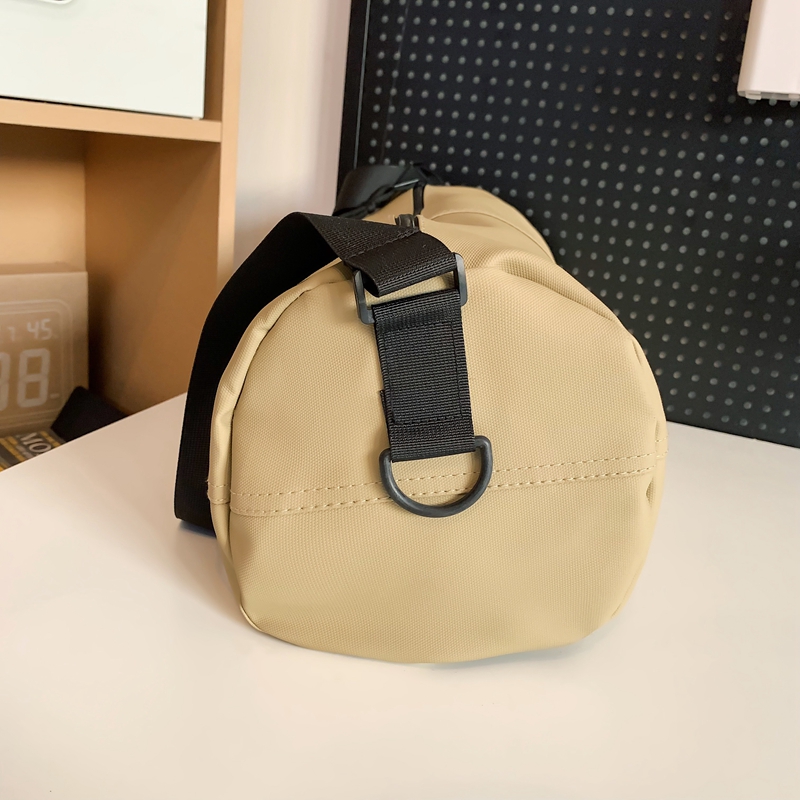 Unisex Solid Color Oxford Cloth Sewing Thread Zipper Shoulder Bag Hiking Backpack display picture 4