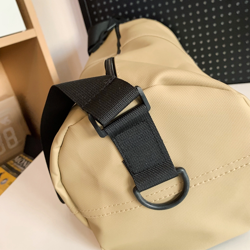 Unisex Solid Color Oxford Cloth Sewing Thread Zipper Shoulder Bag Hiking Backpack display picture 7