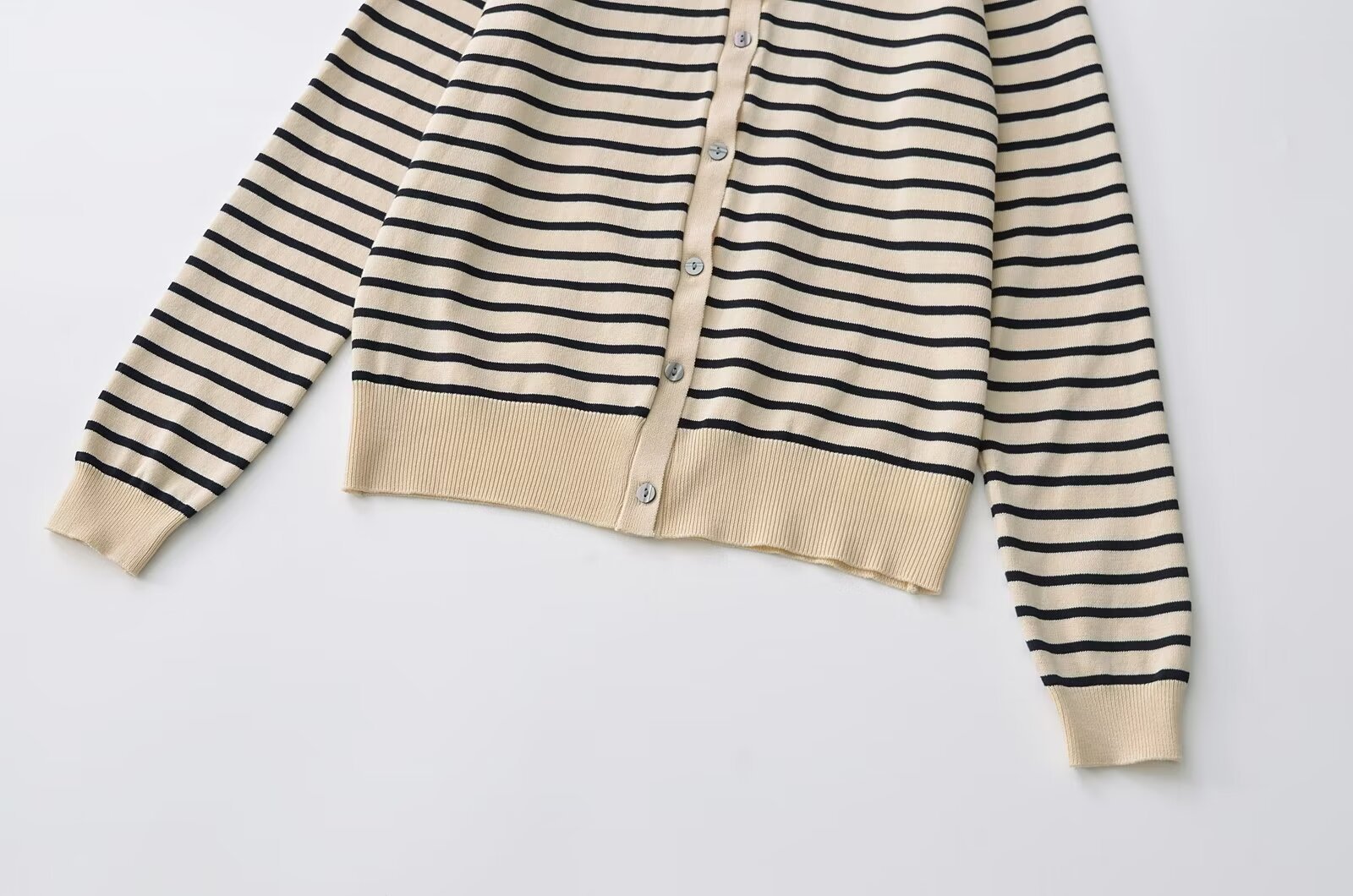 Women's Knitwear Long Sleeve Blouses Streetwear Stripe display picture 4