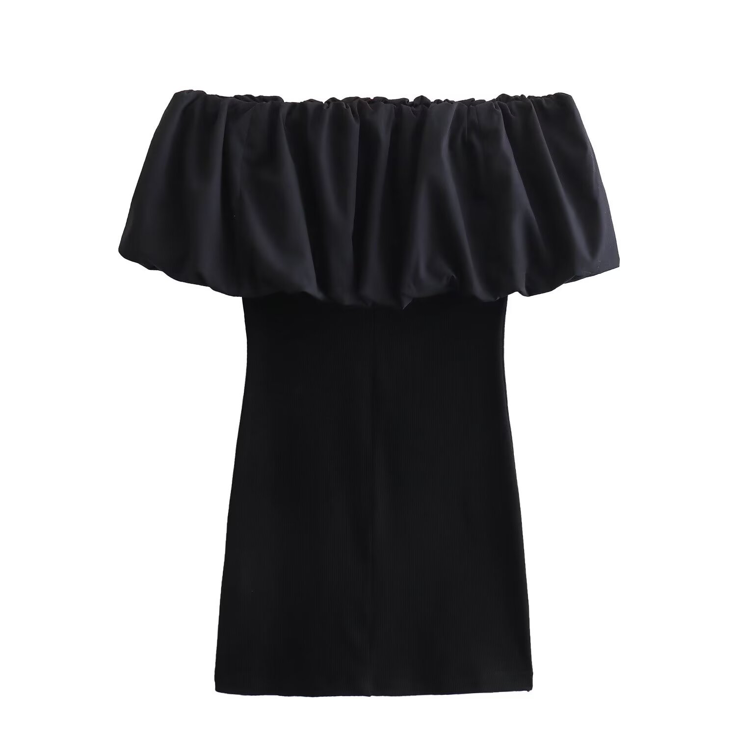 Women's Sheath Dress Simple Style Boat Neck Zipper Half Sleeve Solid Color Knee-Length Holiday Daily Date display picture 11