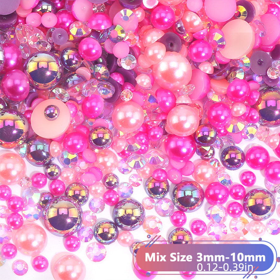 Resin Rhinestone Geometric display picture 1