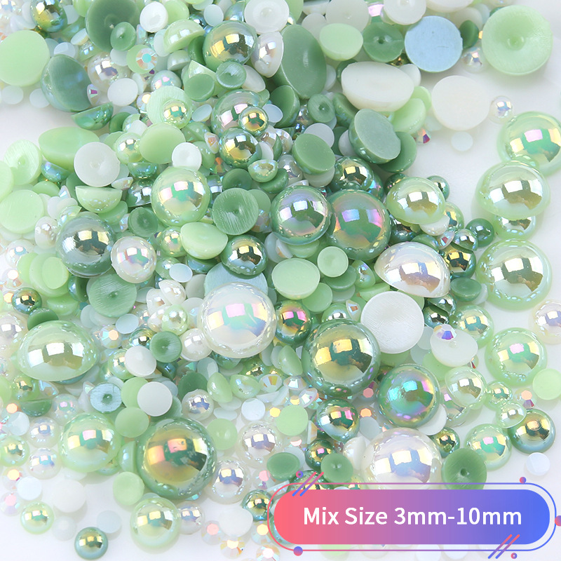 1 Set Resin Rhinestone Round Beads display picture 7