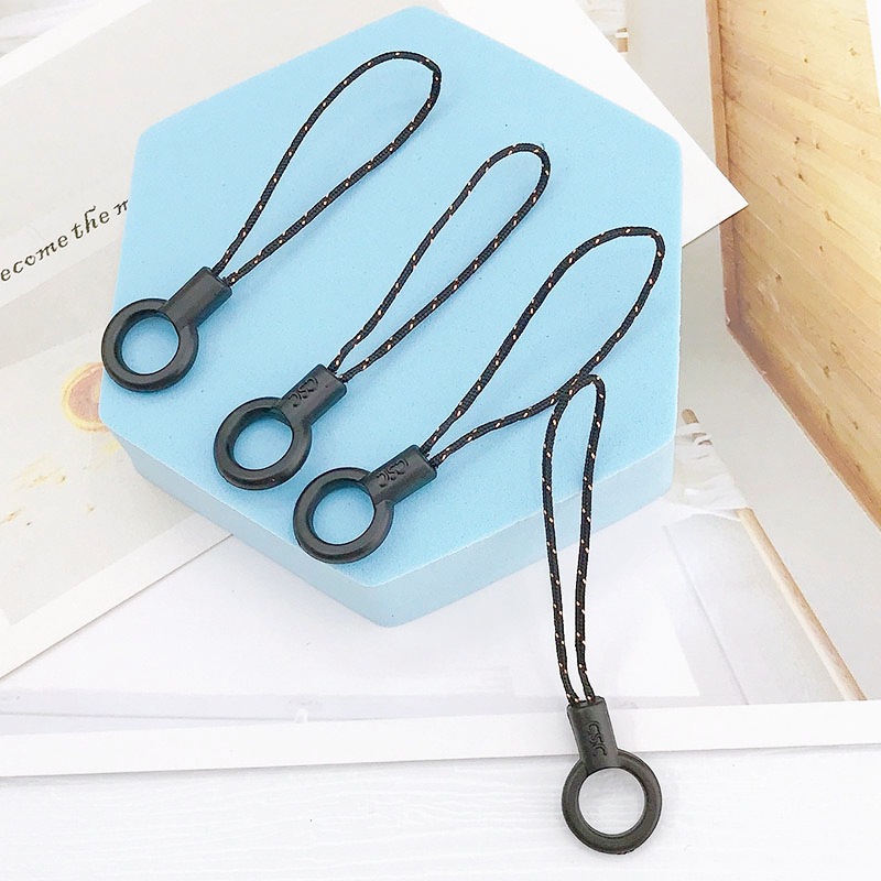 Simple Style Circle CSC Bag Pendant Mobile Phone Chain Keychain display picture 1