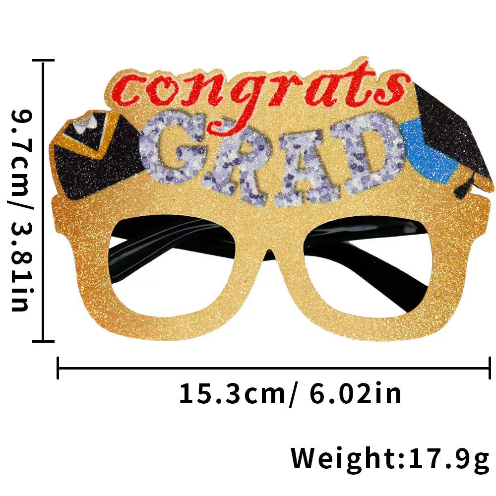 Funny Modern Style Letter Plastic Graduation Prom Party display picture 6