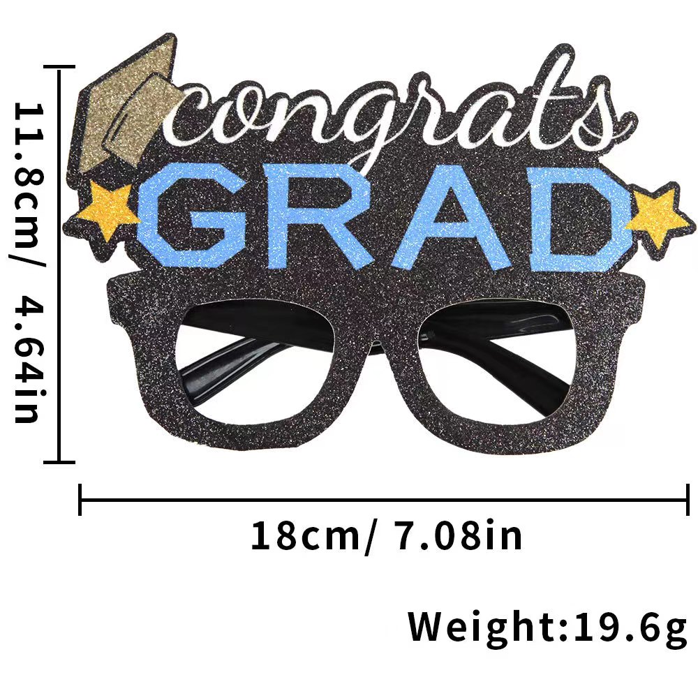 Funny Modern Style Letter Plastic Graduation Prom Party display picture 7