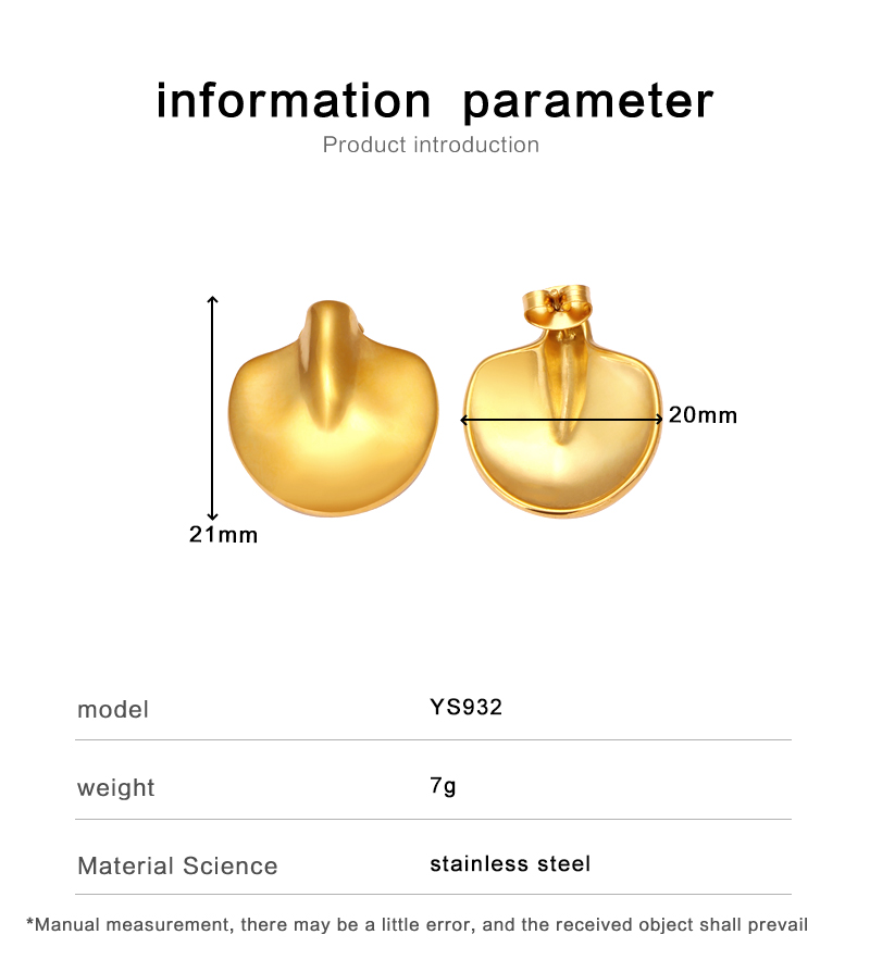 1 Paar IG-Stil Moderner Stil Klassischer Stil Geometrisch Einfarbig Edelstahl 304 Keiner 18 Karat Vergoldet Tropfenohrringe display picture 1