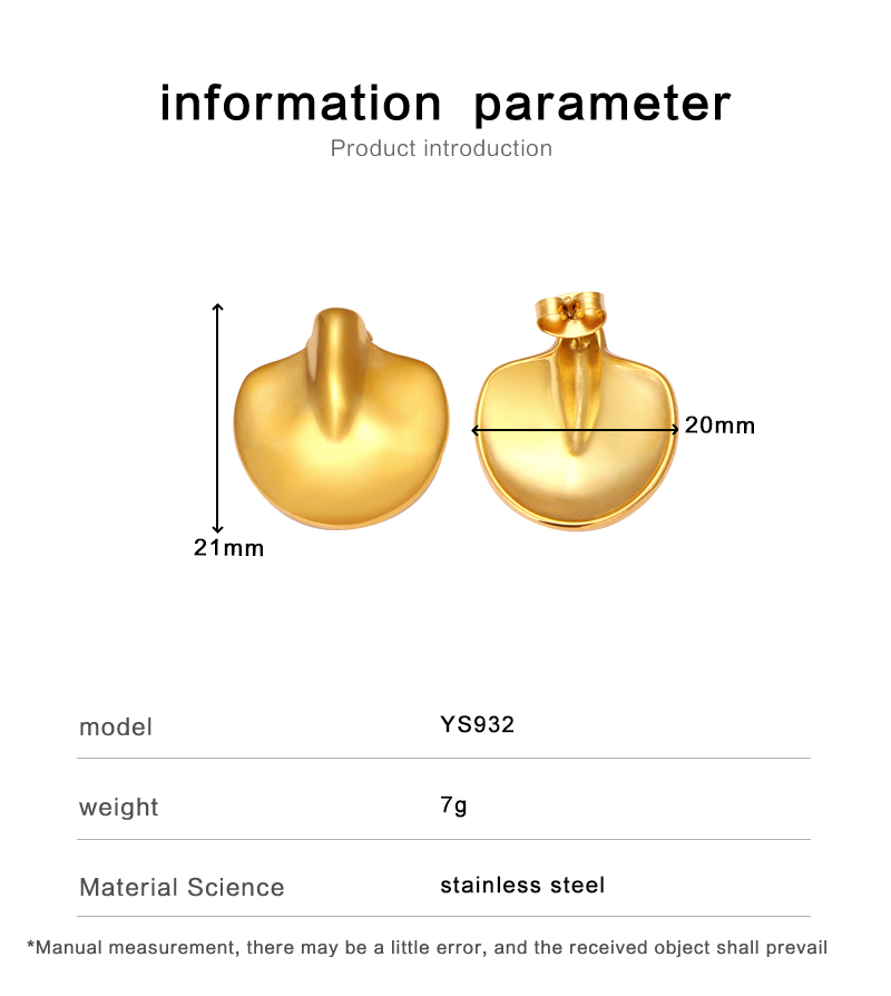 1 Pair IG Style Modern Style Classic Style Geometric Solid Color 304 Stainless Steel None 18K Gold Plated Drop Earrings display picture 1