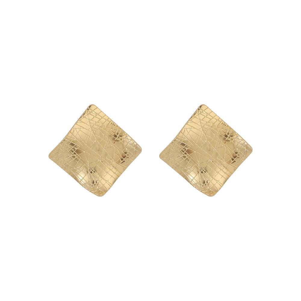 1 Pair Business Simple Style Commute Geometric Zinc Alloy 14K Gold Plated Ear Studs display picture 1
