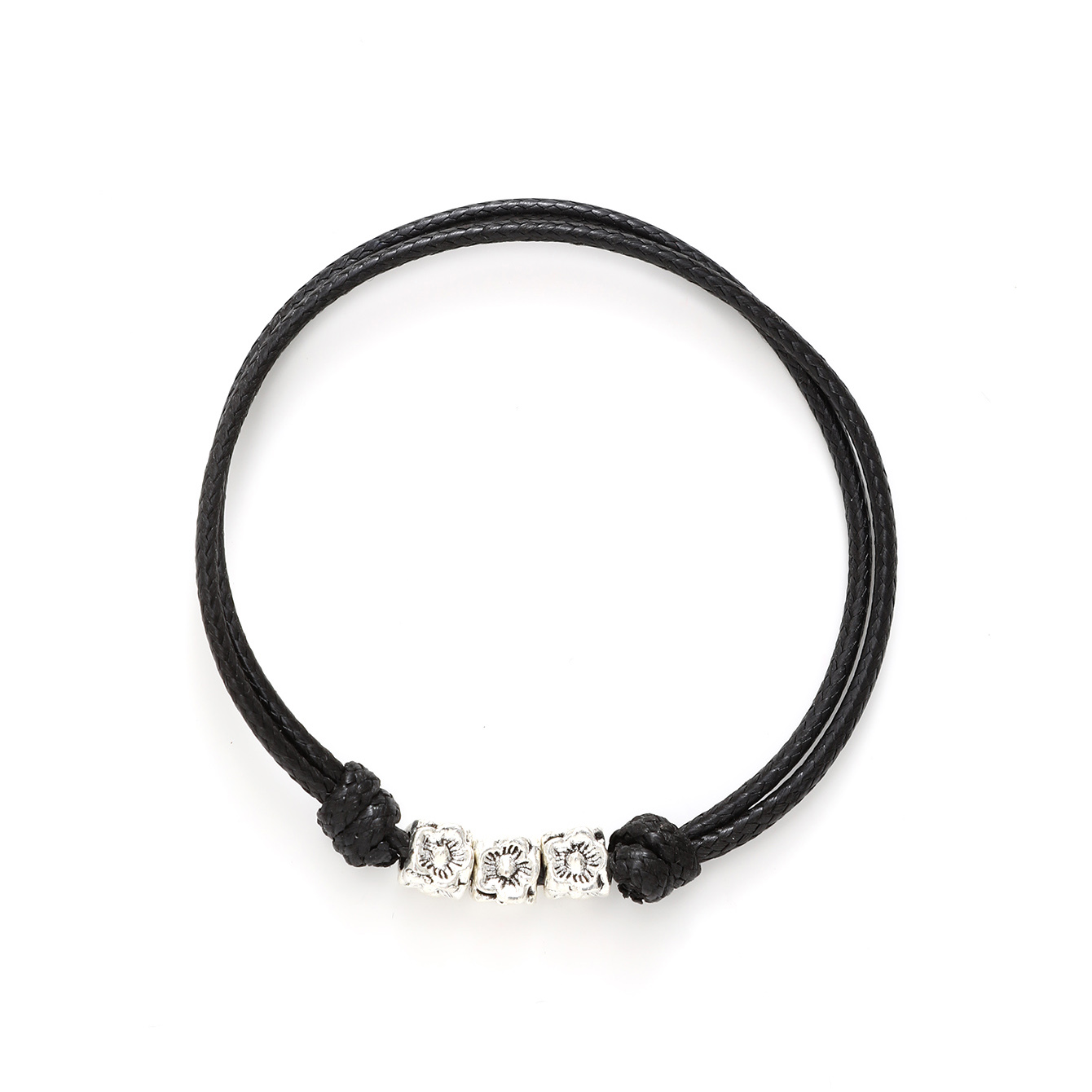 Casual Simple Style Commute Tortoise Flower Skull Alloy Leather Women's Bracelets display picture 5