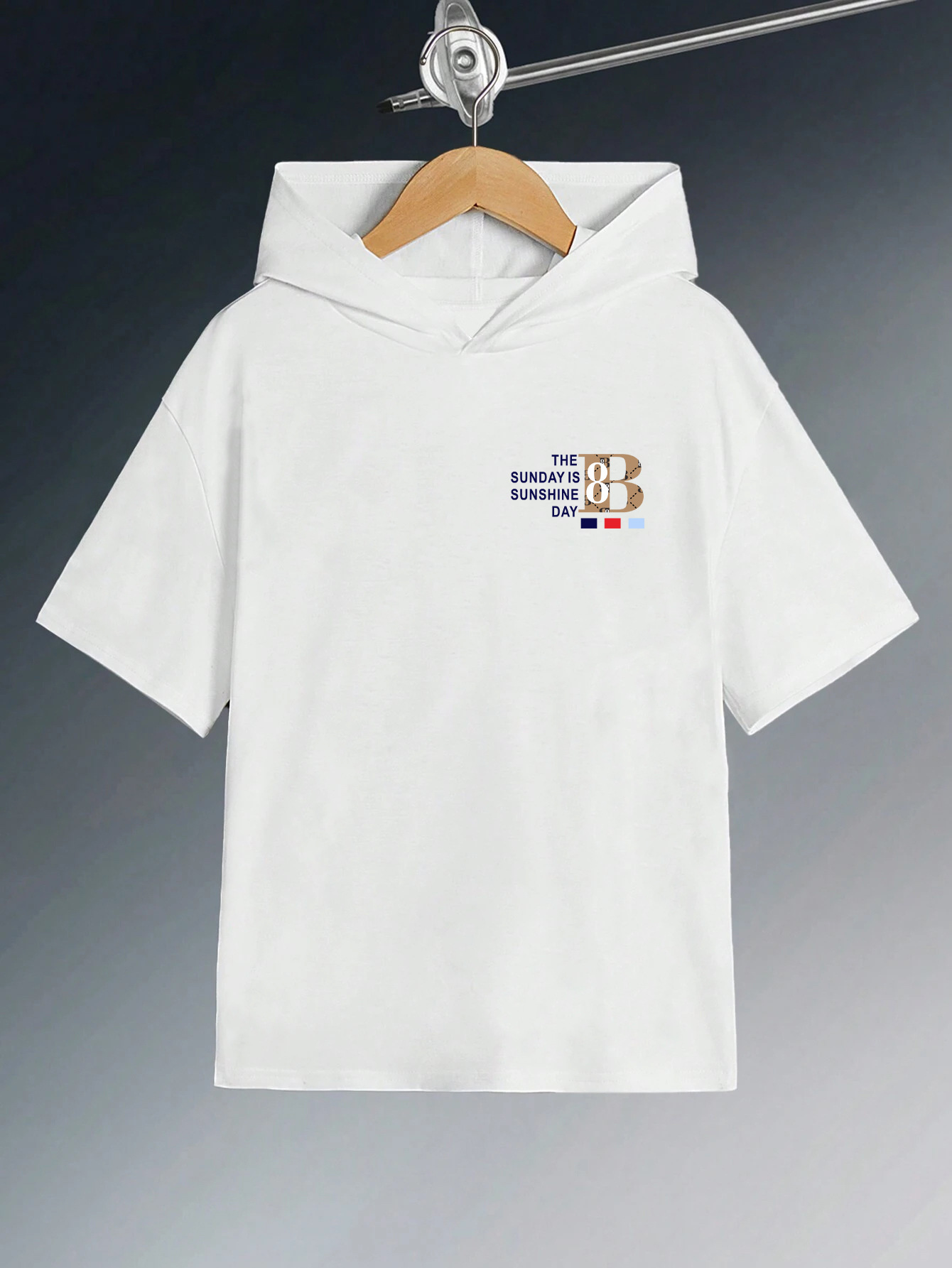 Lässig Sport Brief Einfarbig Polyester T-Shirts & Hemden display picture 1