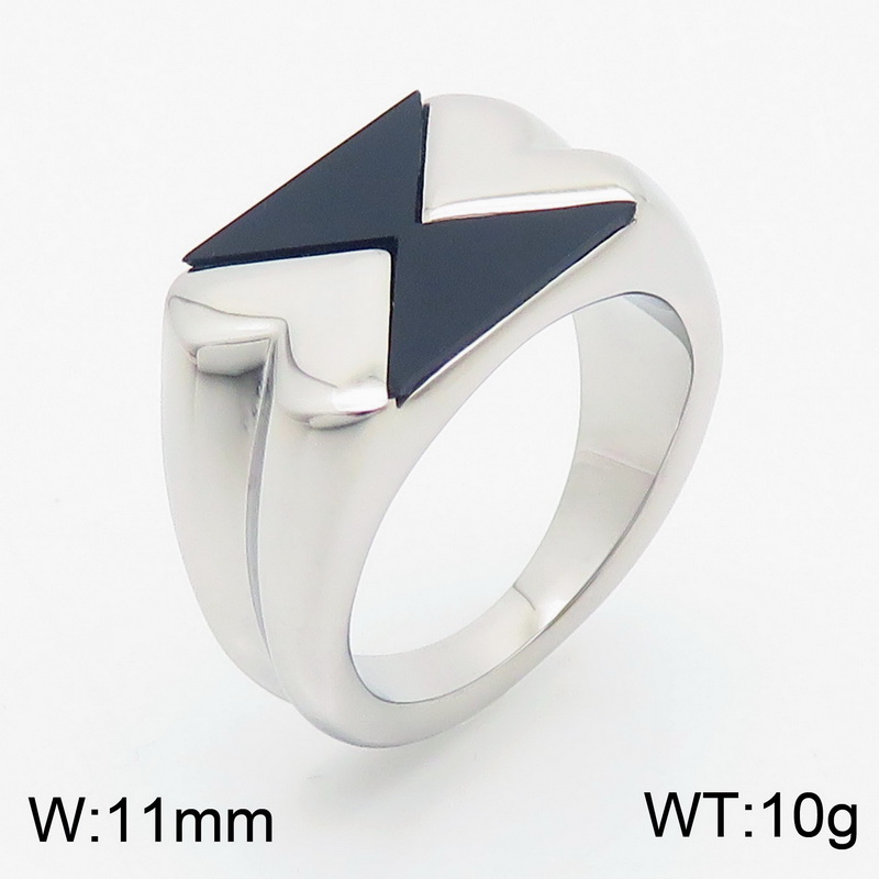 Basic Simple Style Classic Style Triangle Round 304 Stainless Steel 18K Gold Plated Rings In Bulk display picture 2