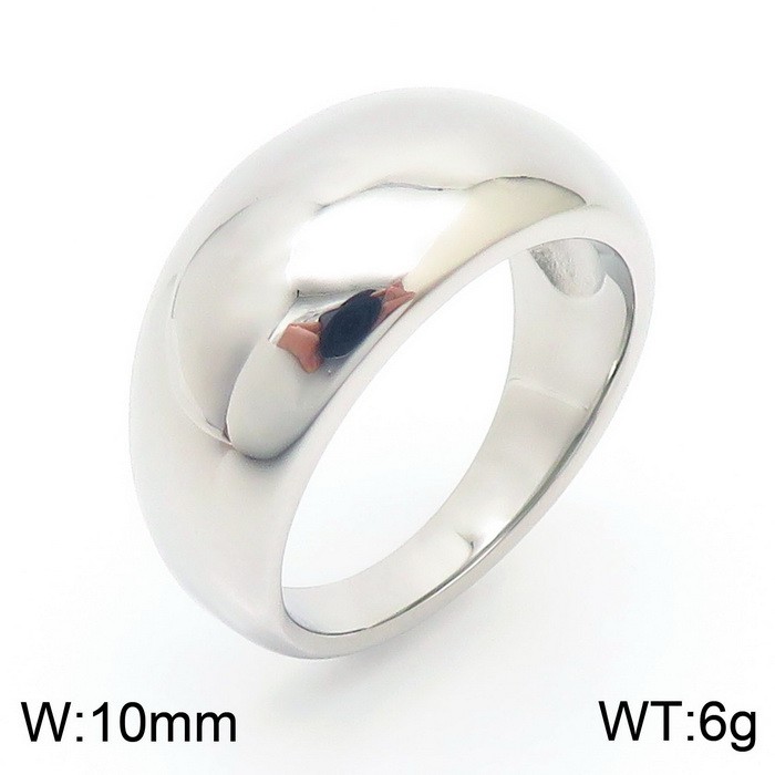 Basic Modern Style Classic Style Geometric Solid Color 304 Stainless Steel 18K Gold Plated Rings In Bulk display picture 9