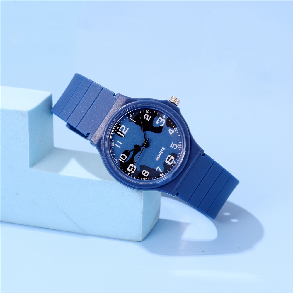 Simple Style Classic Style Color Block Buckle Quartz Kids Watches display picture 8