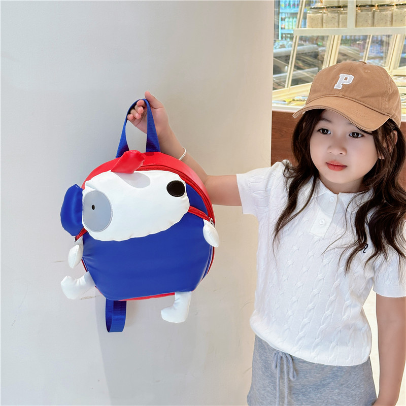2024 New Kindergarten Children's Backpack Cute Boys And Girls Small Backpack Baby Outing Lightweight Animal Schoolbag display picture 13