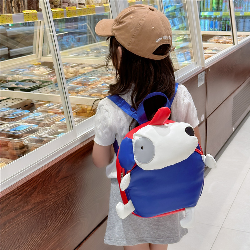 2024 New Kindergarten Children's Backpack Cute Boys And Girls Small Backpack Baby Outing Lightweight Animal Schoolbag display picture 9