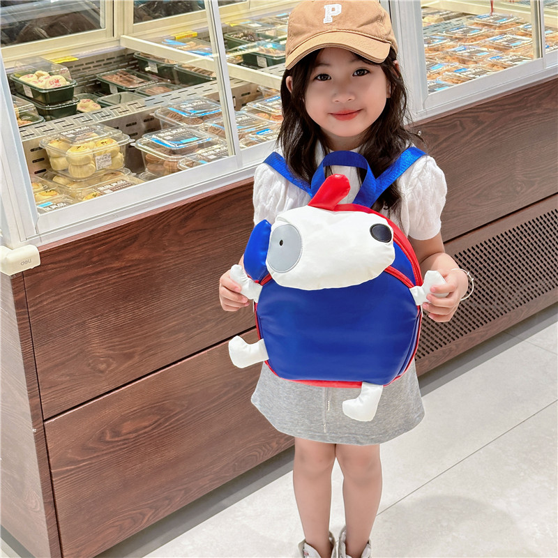 2024 New Kindergarten Children's Backpack Cute Boys And Girls Small Backpack Baby Outing Lightweight Animal Schoolbag display picture 16