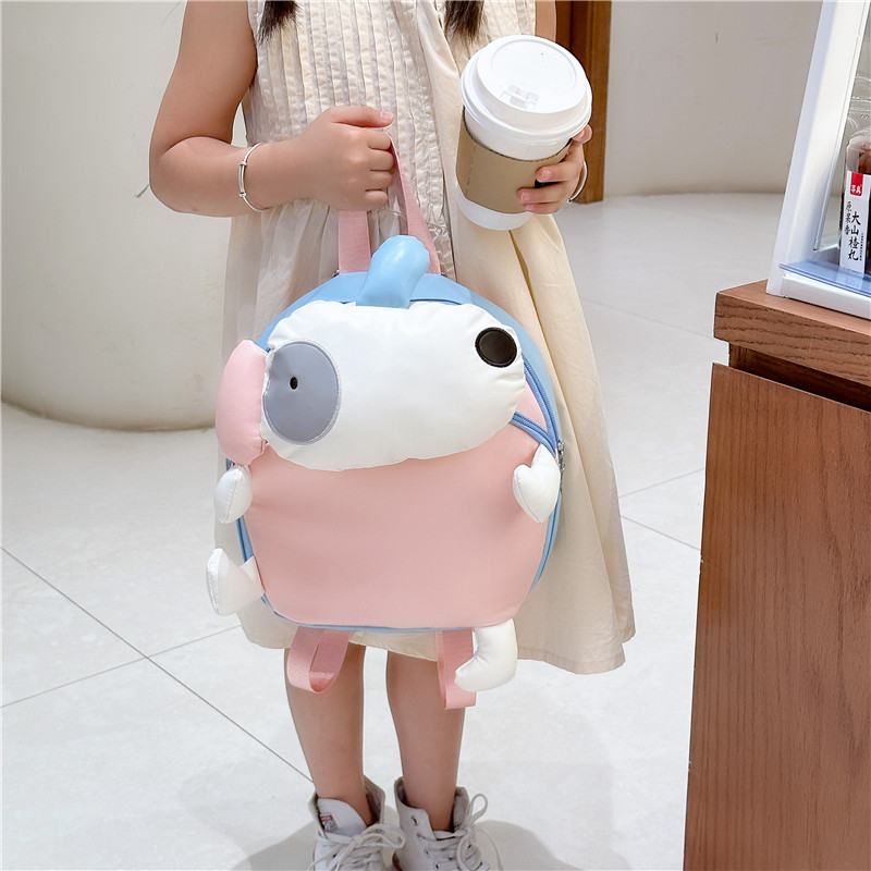 2024 New Kindergarten Children's Backpack Cute Boys And Girls Small Backpack Baby Outing Lightweight Animal Schoolbag display picture 17