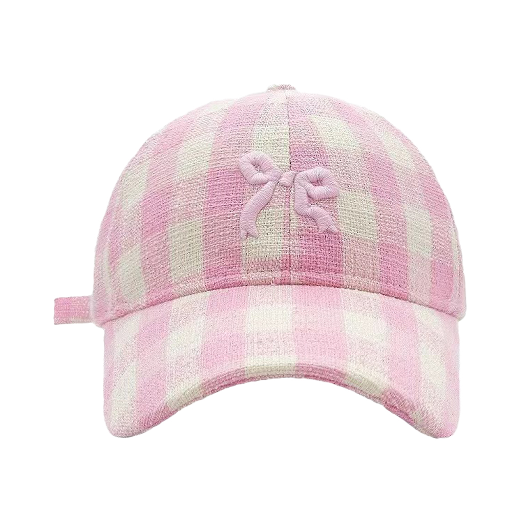 Women's Embroidery Cute Bow Knot Embroidery Curved Eaves Baseball Cap display picture 3