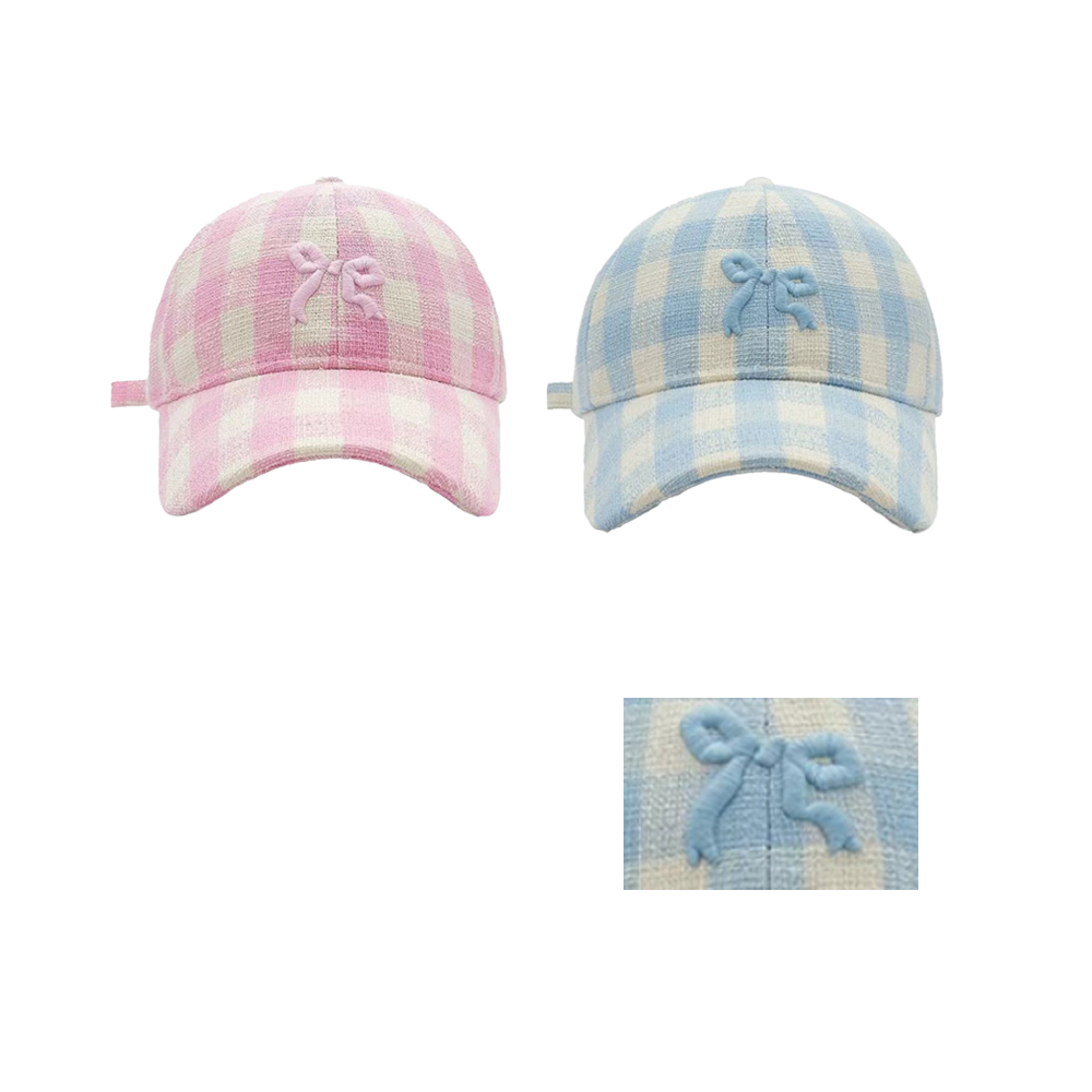 Women's Embroidery Cute Bow Knot Embroidery Curved Eaves Baseball Cap display picture 1