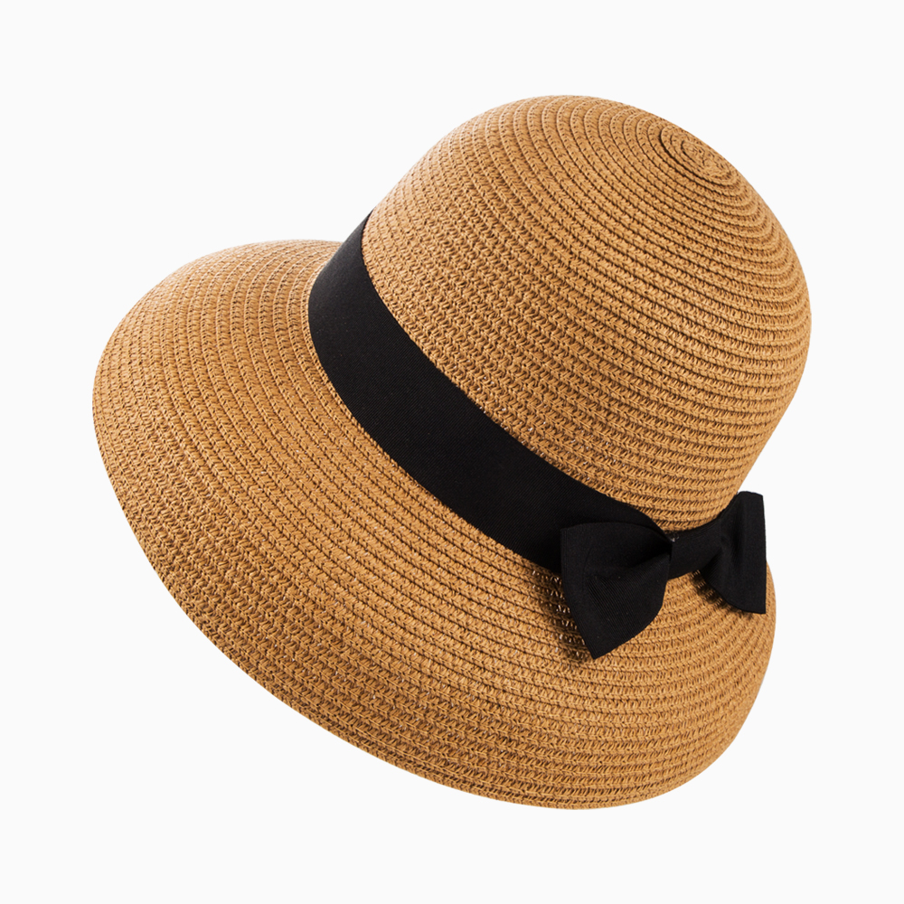 Women's Casual Elegant Modern Style Bow Knot Wide Eaves Straw Hat display picture 11
