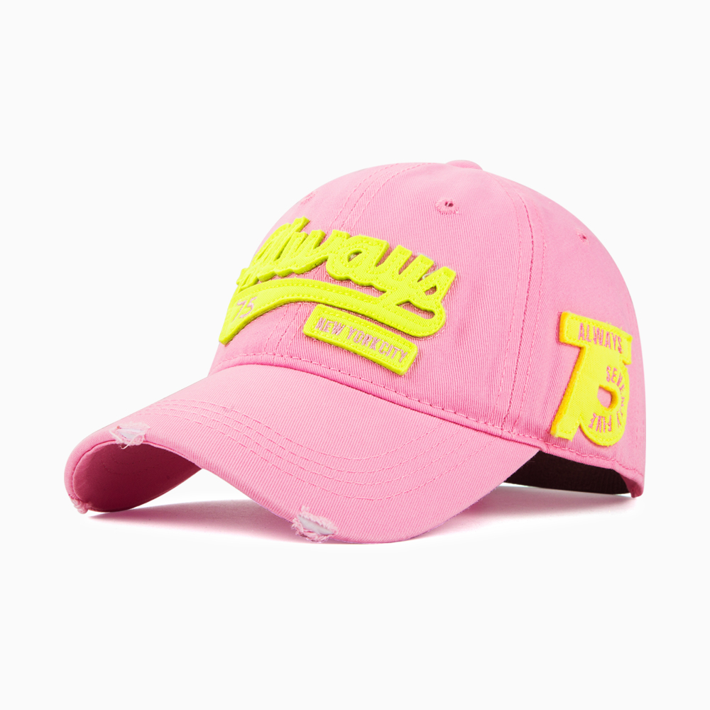 Women's Casual Streetwear Color Block Curved Eaves Baseball Cap display picture 8