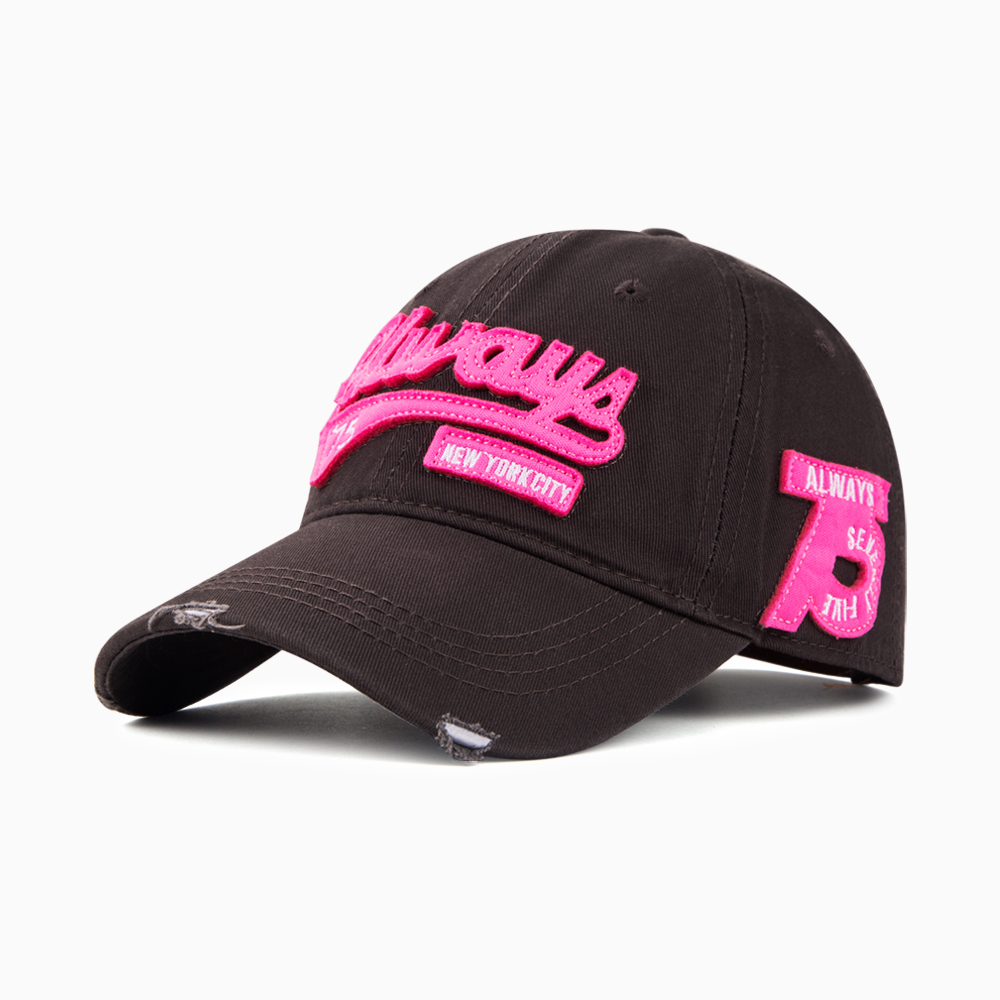 Women's Casual Streetwear Color Block Curved Eaves Baseball Cap display picture 7