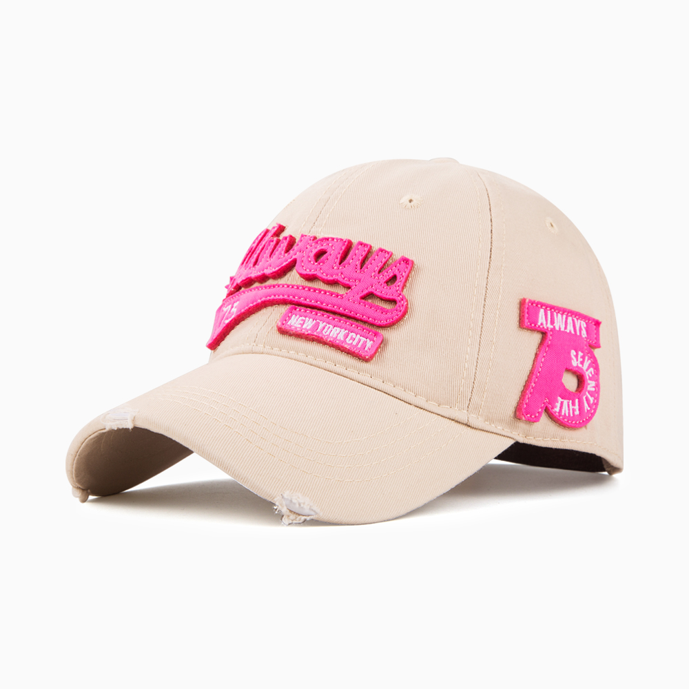 Women's Casual Streetwear Color Block Curved Eaves Baseball Cap display picture 3