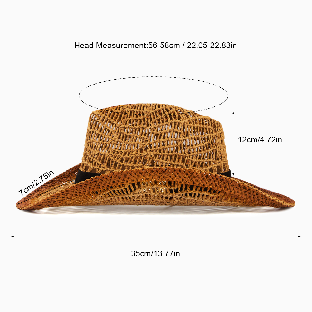 Femmes Tropical Style Cool Bloc De Couleur Grand Avant-Toit Chapeau Fédora display picture 9