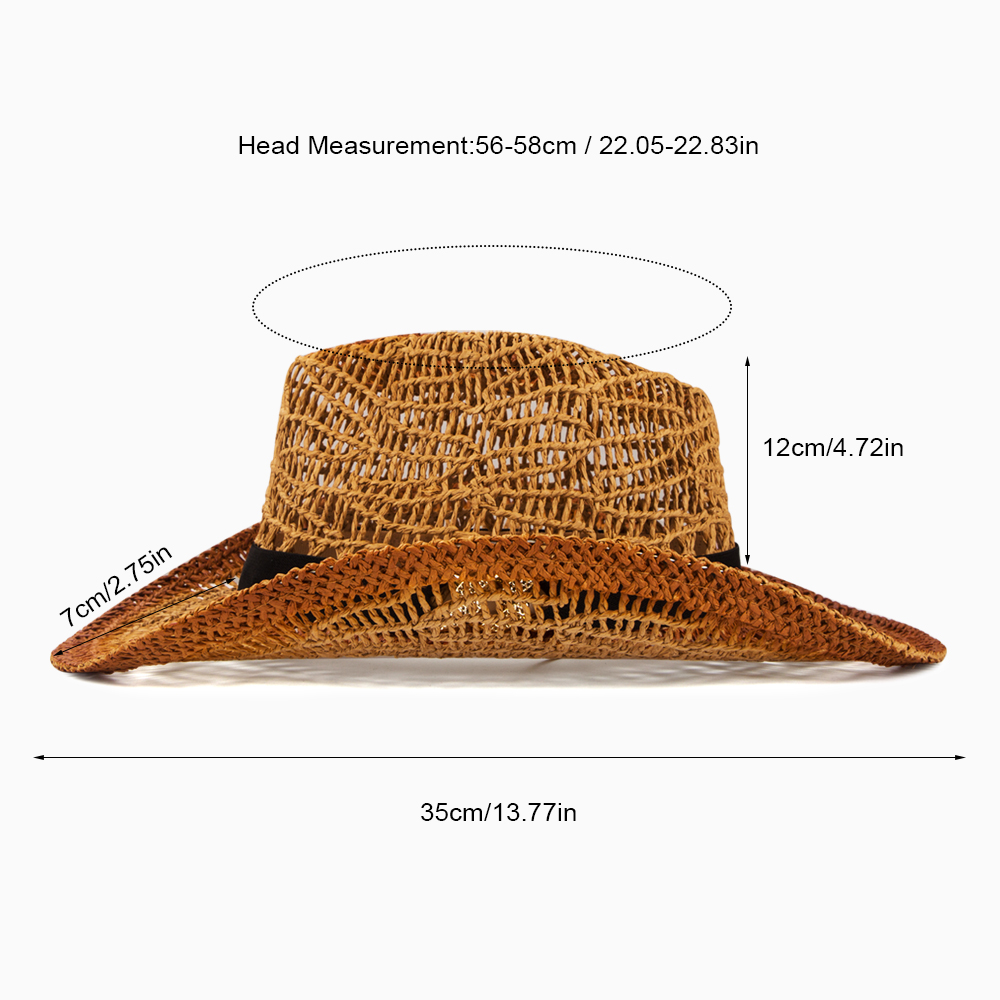 Women's Tropical Cool Style Color Block Big Eaves Fedora Hat display picture 9