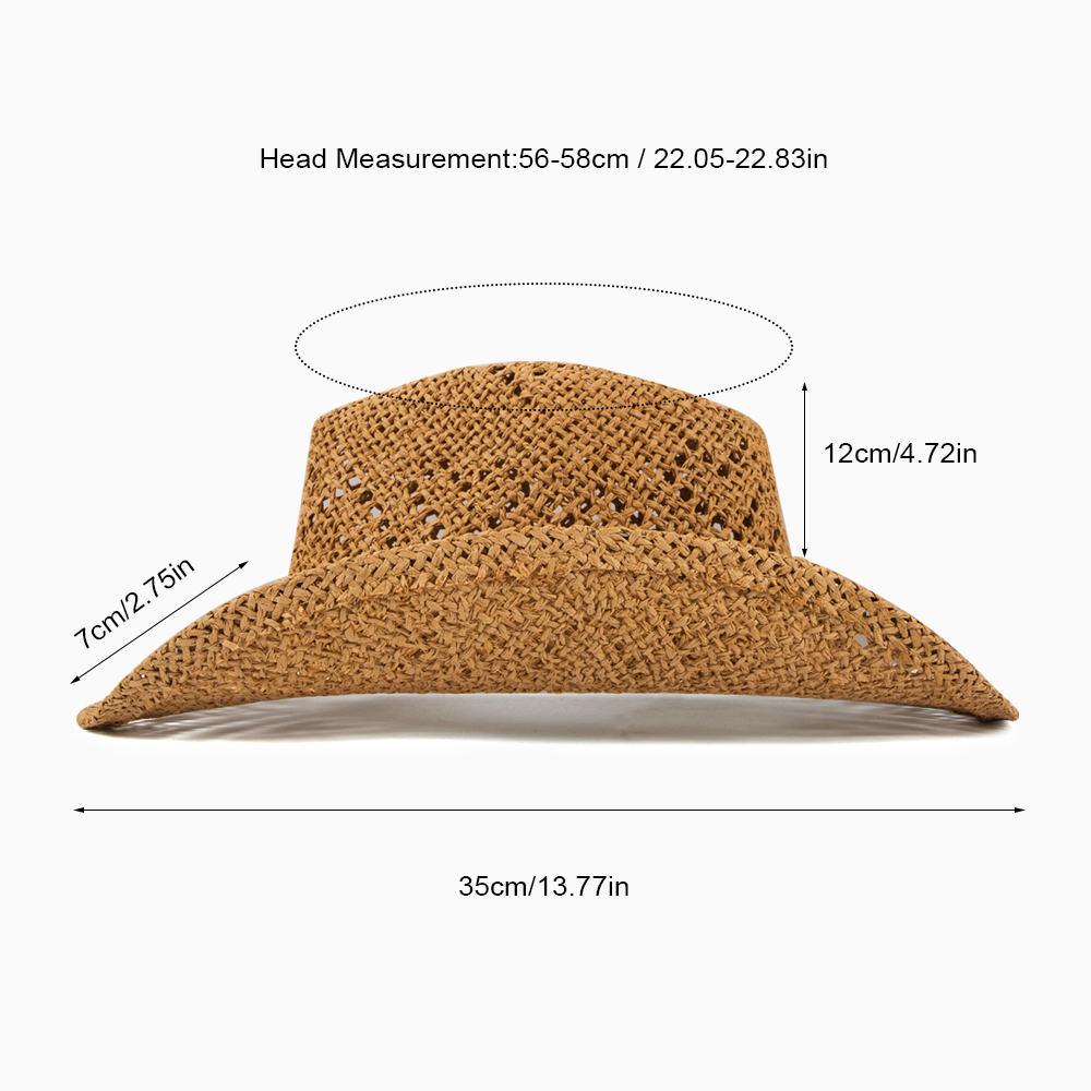 Women's Simple Style Classic Style Color Block Big Eaves Sun Hat Fedora Hat display picture 8