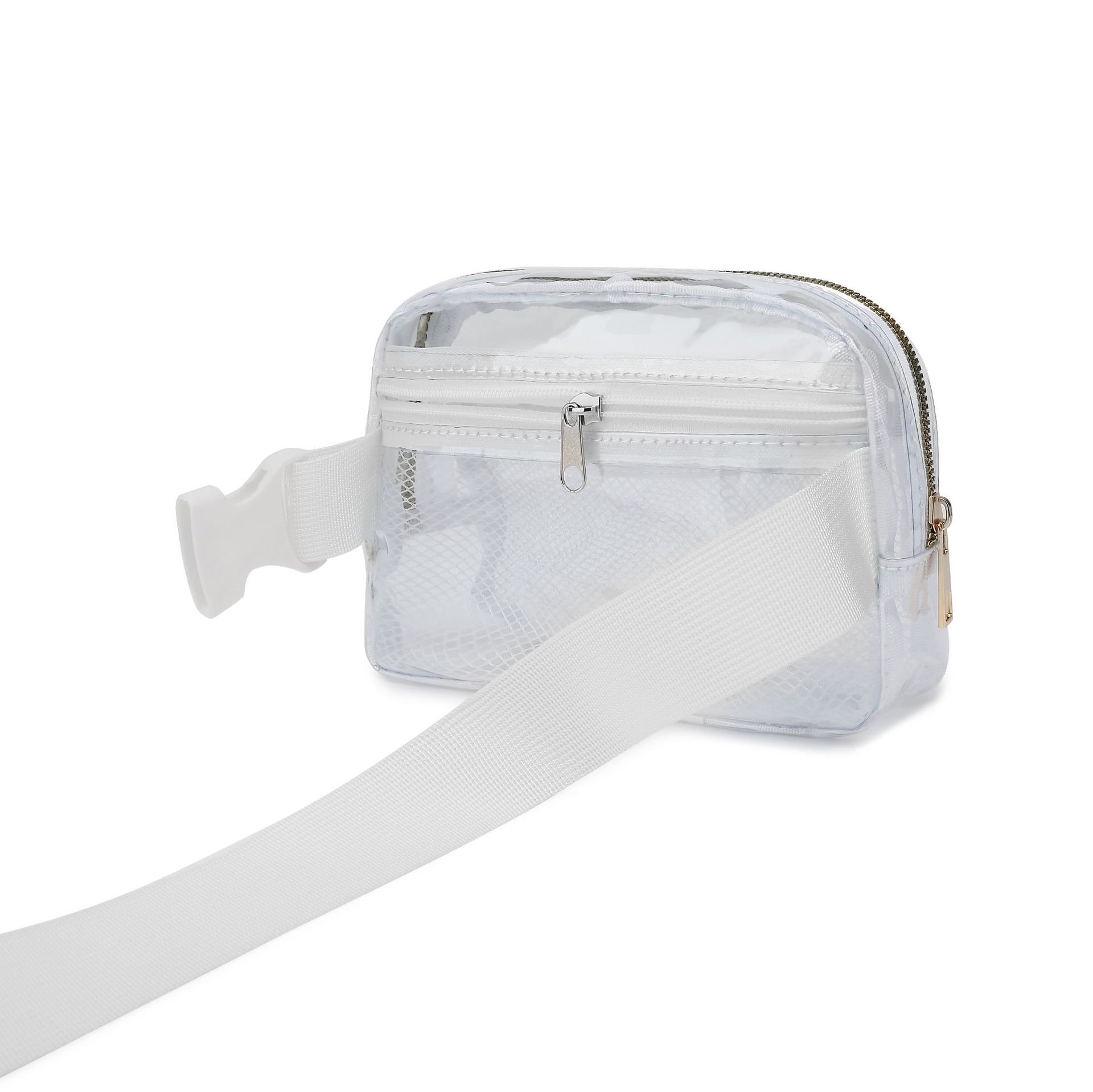 Unisex Basic Classic Style Solid Color Nylon Waist Bags display picture 2