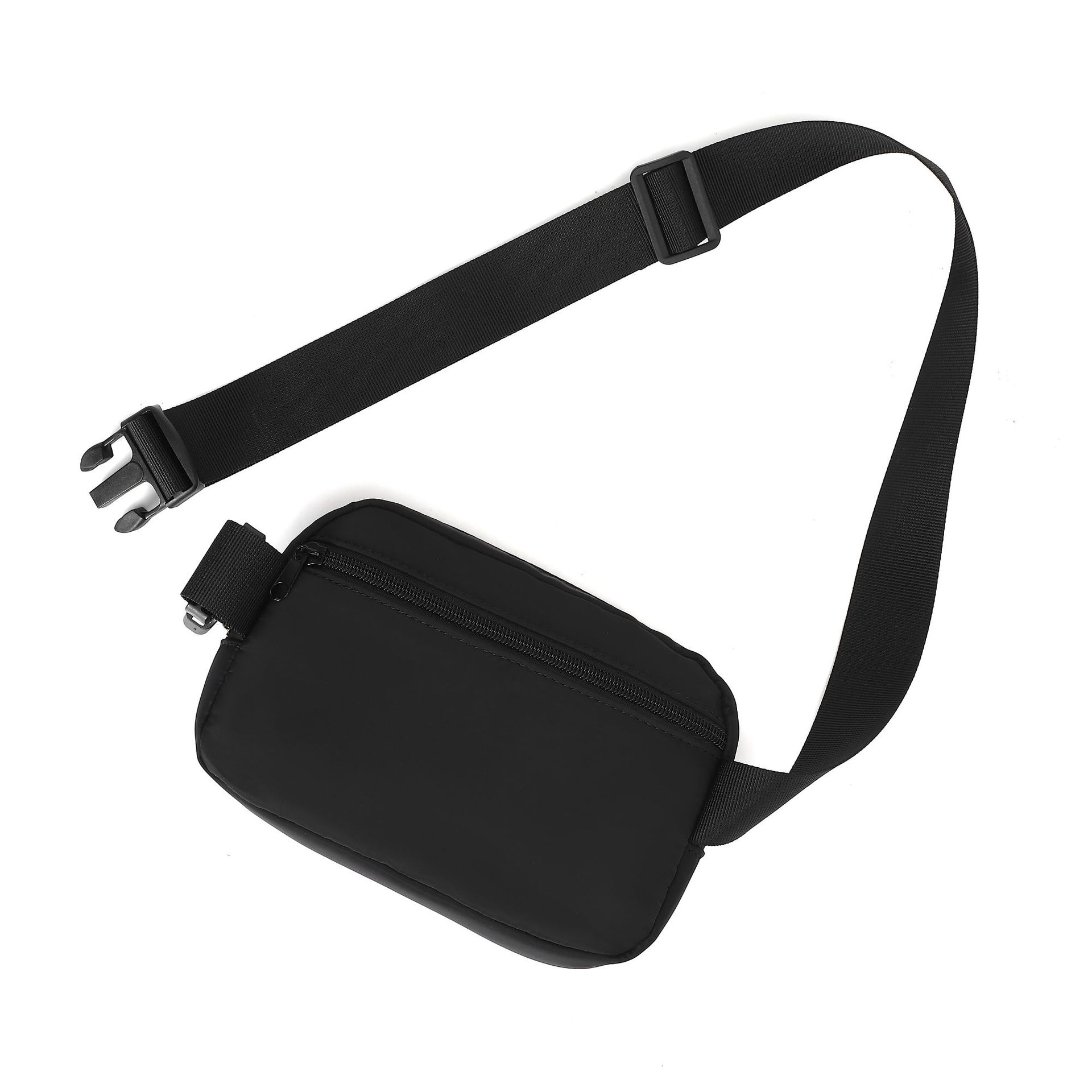 Unisex Basic Classic Style Solid Color Nylon Waist Bags display picture 23