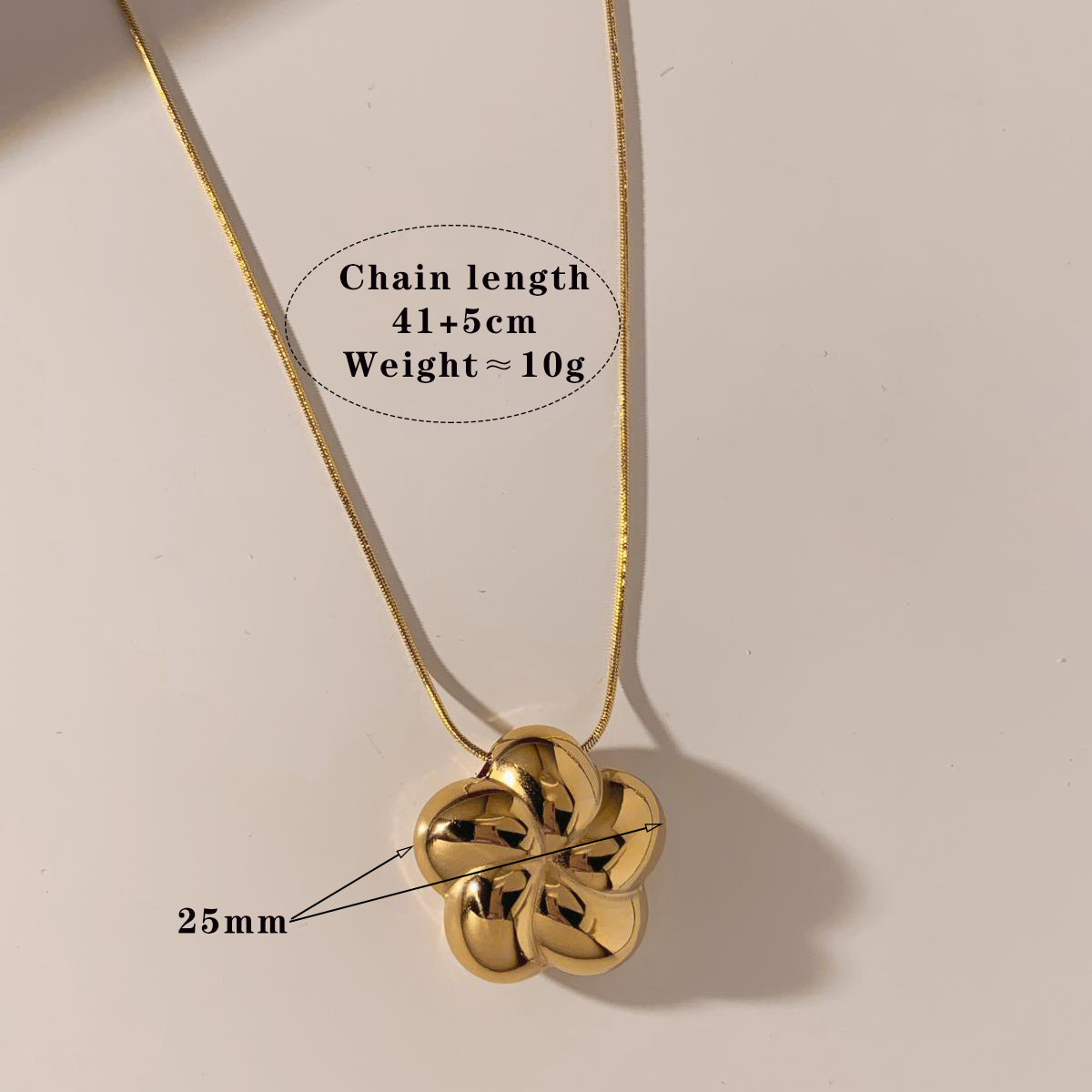 304 Stainless Steel 14K Gold Plated White Gold Plated Gold Plated Casual Sweet Flower Earrings Necklace display picture 9