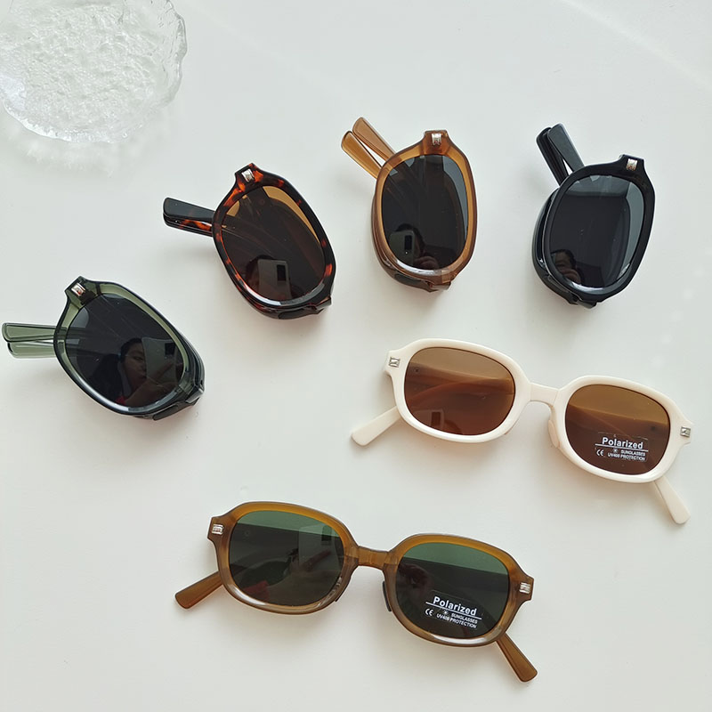 IG Style Vacation Solid Color Pc Resin Oval Frame Full Frame Kids Sunglasses display picture 4