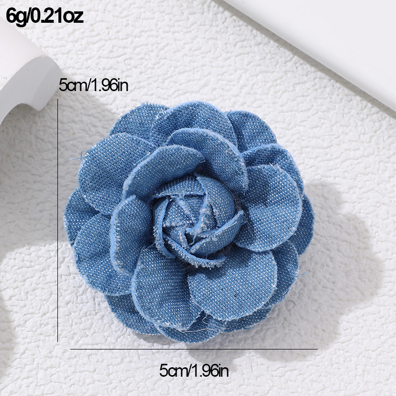 Elegant Modern Style Korean Style Flower Artificial Flower Women's Brooches display picture 11