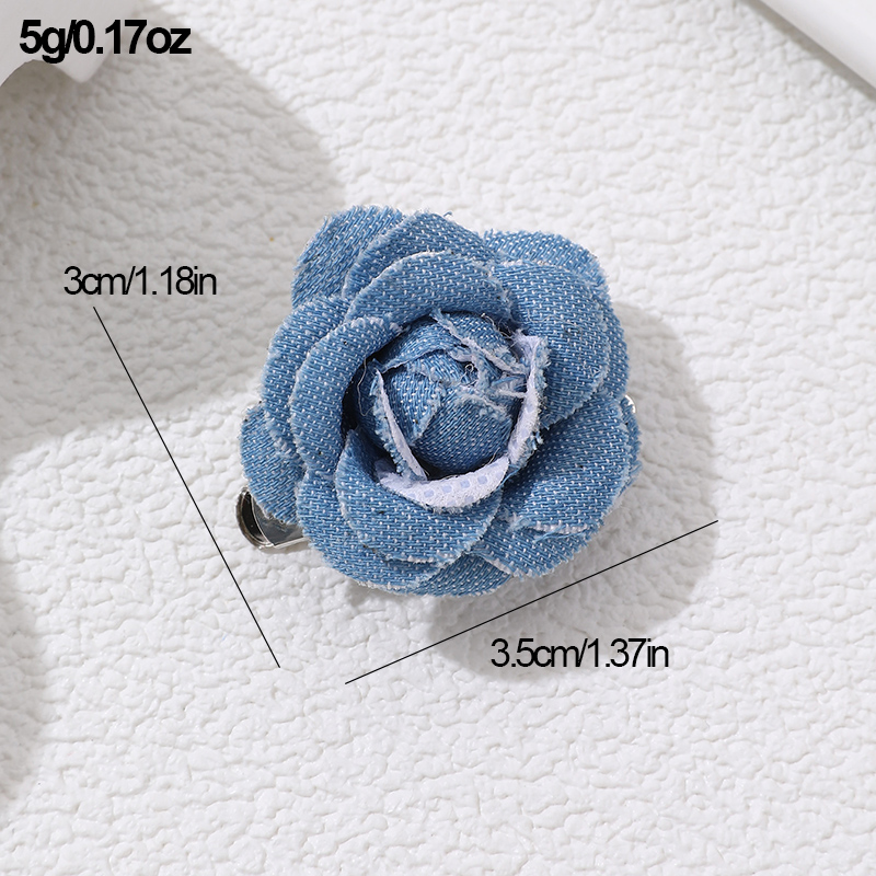 Elegant Modern Style Korean Style Flower Artificial Flower Women's Brooches display picture 17