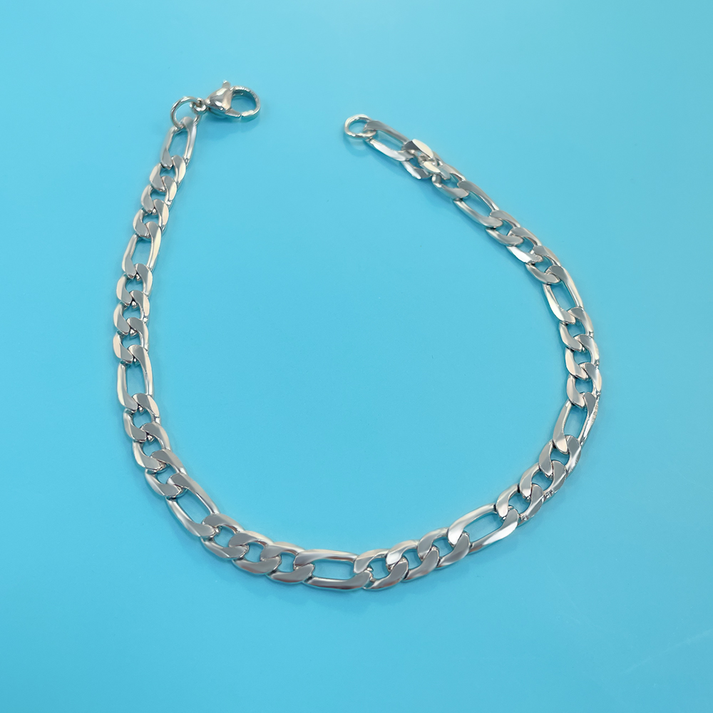 304 Stainless Steel Basic Modern Style Commute Polishing Geometric Solid Color Bracelets Necklace display picture 11
