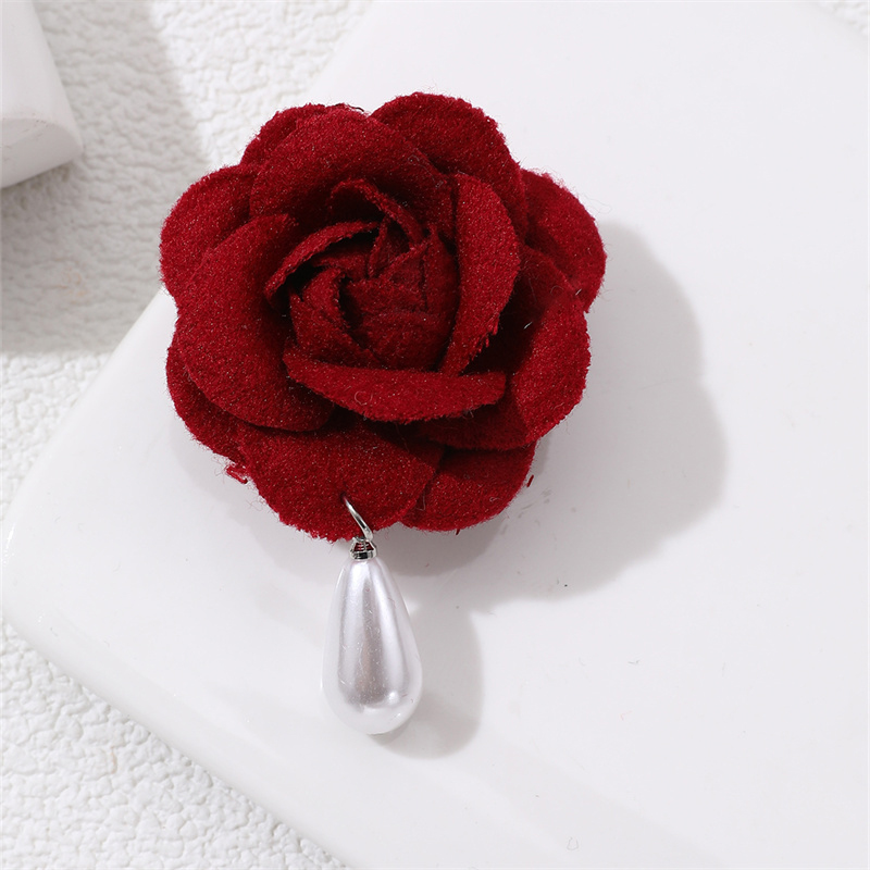 Elegant Lady Korean Style Flower Artificial Flower Women's Brooches display picture 13