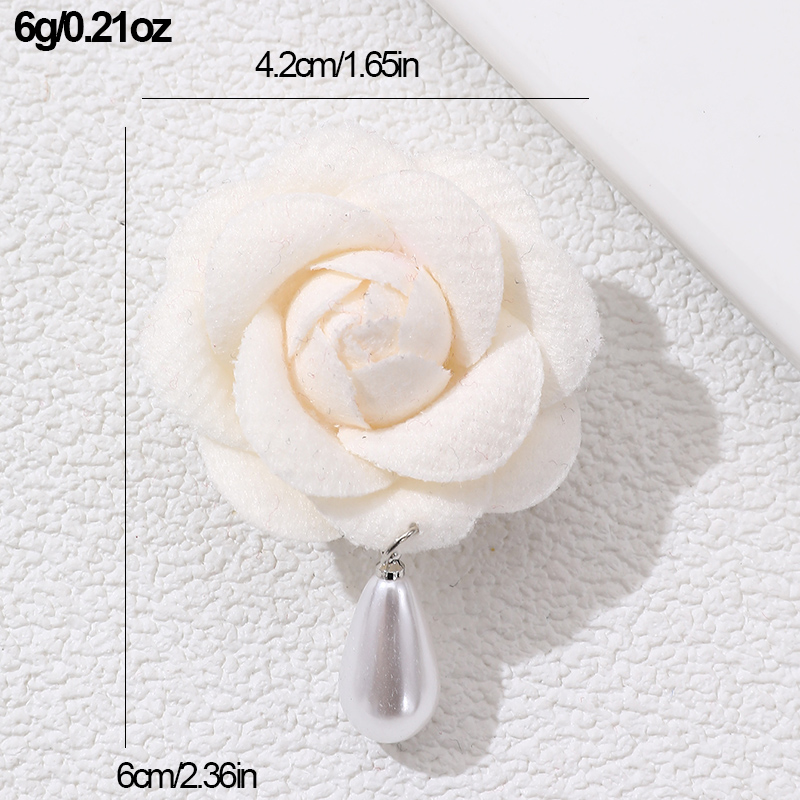 Elegante Señora Estilo Coreano Flor Flor Artificial Mujeres Broches display picture 5