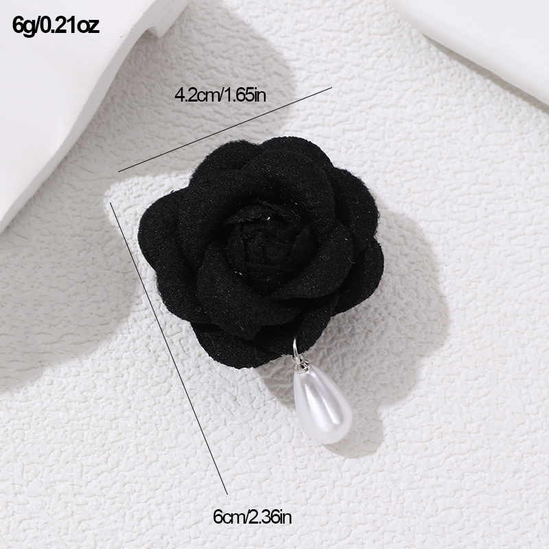 Elegant Lady Korean Style Flower Artificial Flower Women's Brooches display picture 12