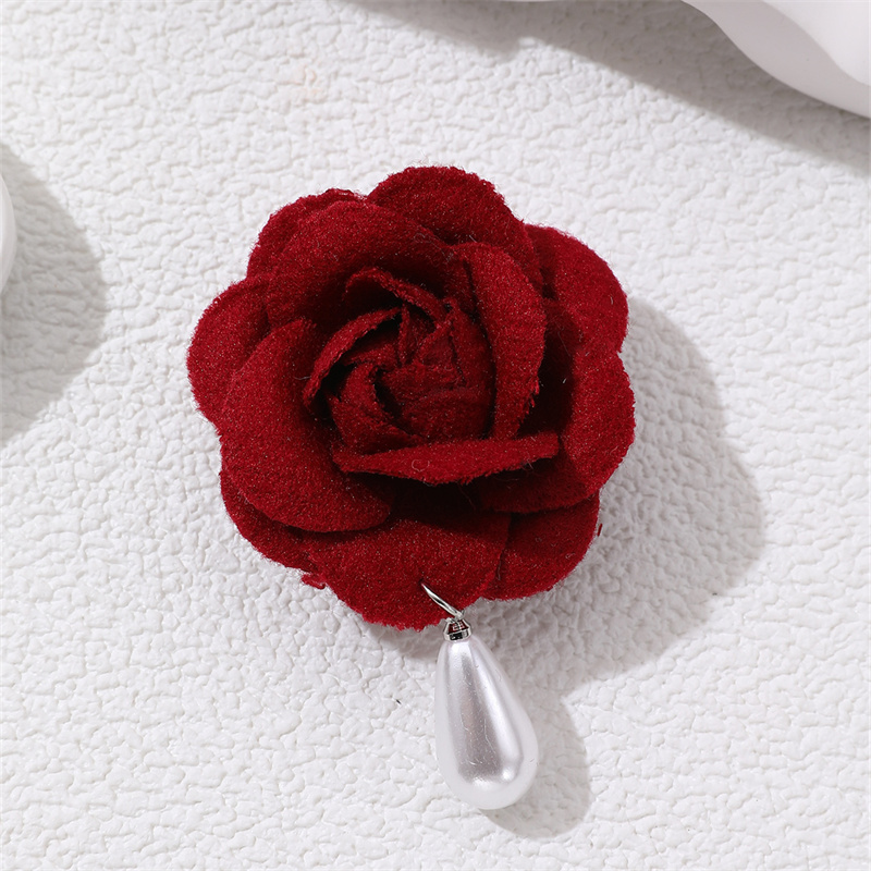 Elegant Lady Korean Style Flower Artificial Flower Women's Brooches display picture 14